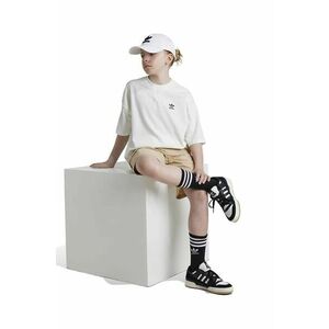 adidas Originals tricou de bumbac pentru copii TEE culoarea alb, neted, IX7599 imagine