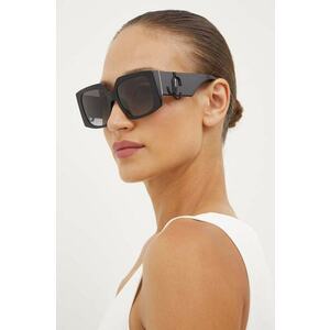 Jimmy Choo ochelari de soare femei, culoarea negru, 0JC5006U imagine