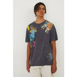 Medicine tricou din bumbac culoarea gri, cu imprimeu imagine