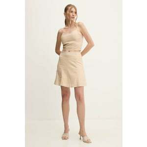 Answear Lab set de lenjerie culoarea bej imagine