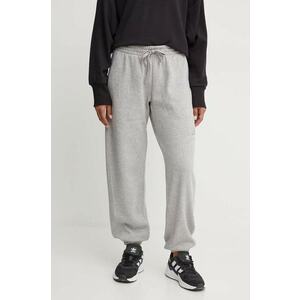 adidas pantaloni de trening ALL SZN culoarea gri, melanj, IY6772 imagine