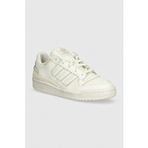 adidas Originals sneakers din piele Forum Low culoarea alb, IH7828 imagine