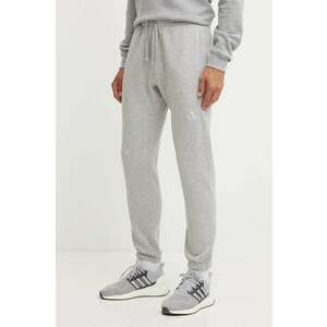 adidas pantaloni de trening ALL SZN culoarea gri, melanj, IY4148 imagine