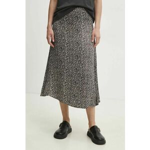 Answear Lab fustă culoarea negru, midi, evazati imagine