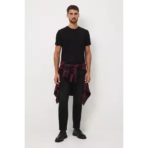 Medicine tricou culoarea negru, neted imagine