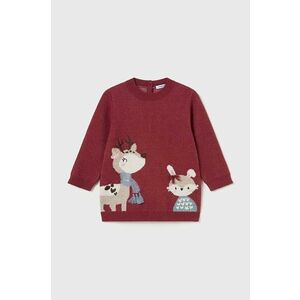 Mayoral rochie bebe culoarea rosu, mini, dreaptă, 2918 imagine