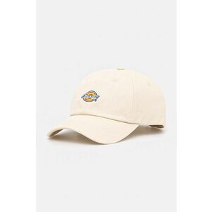 Dickies șapcă culoarea bej, cu imprimeu imagine
