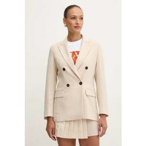 MAX&Co. sacou culoarea bej, cu doua randuri de nasturi, uni, 2428046034200 imagine