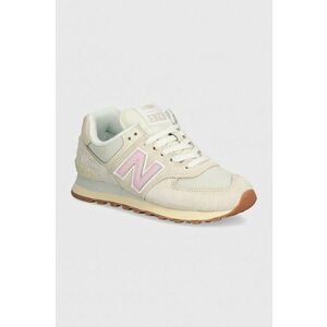 New Balance sneakers 574 culoarea bej, WL574GU2 imagine