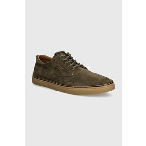 Gant pantofi de piele intoarsa Prepville barbati, culoarea verde, 29633679 G710 imagine