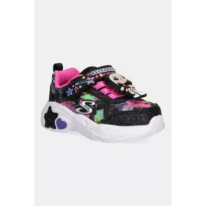 Skechers sneakers pentru copii SNUGGLE SNEAKS culoarea negru, 302214N imagine
