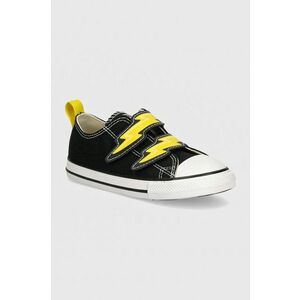 Converse tenisi copii CHUCK TAYLOR ALL STAR 2V culoarea negru, A08376C imagine