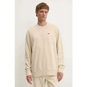 Levi's bluza barbati, culoarea bej, neted, 35909 imagine