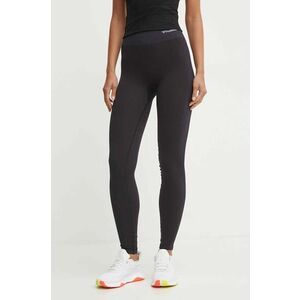 Hummel leggins de antrenament Clea culoarea verde, modelator, 210511 imagine