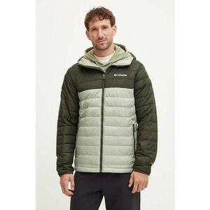 Columbia geaca sport Powder Lite II culoarea verde, 2086944 imagine
