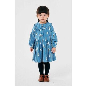 Bobo Choses rochie din bumbac pentru copii Beneath The Moon mini, evazată, 224AC111 imagine