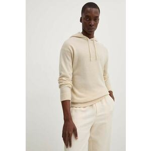 American Vintage pulover de lana culoarea bej, light, MRAX18BH24 imagine