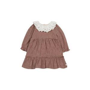 Tartine et Chocolat rochie bebe culoarea bordo, mini, evazată, TZ30091 imagine