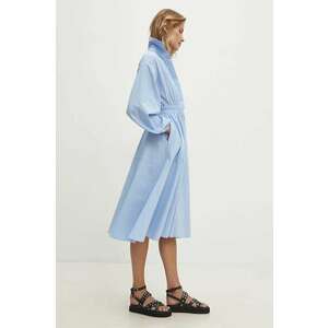 Answear Lab rochie din bumbac mini, evazată imagine