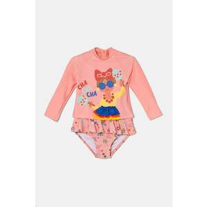 zippy costum de baie din două piese pentru bebelusi culoarea portocaliu imagine