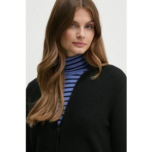 United Colors of Benetton cardigan din amestec de lână culoarea negru, 1235D6934 imagine