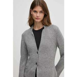 United Colors of Benetton cardigan din amestec de lână culoarea gri, 1235D6934 imagine