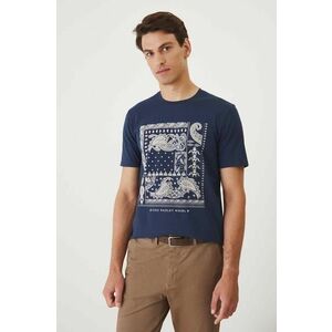 Medicine tricou culoarea albastru marin, cu imprimeu imagine