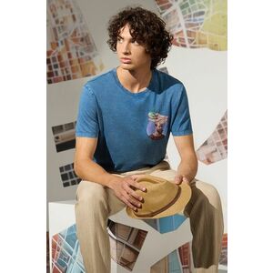 Medicine tricou din bumbac barbati, cu imprimeu imagine