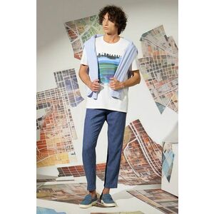 Medicine tricou din bumbac culoarea alb, cu imprimeu imagine