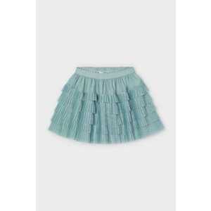Mayoral fusta fete culoarea turcoaz, mini, evazati, 4902 imagine