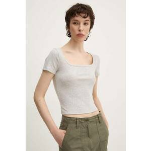 Hollister Co. tricou femei, culoarea gri, KI339-3585 imagine