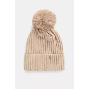 Jamiks șapcă de lână pentru copii DAGNIS culoarea bej, de lana, JZH365 imagine