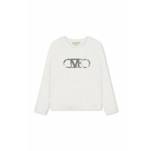 Michael Kors longsleeve copii culoarea alb, R30145 imagine