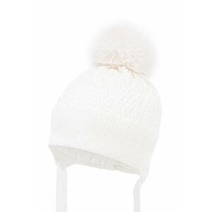 Jamiks caciula copii FERRE culoarea bej, JZH236 imagine