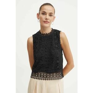 Morgan bluza OLAYA femei, culoarea negru, neted, OLAYA imagine