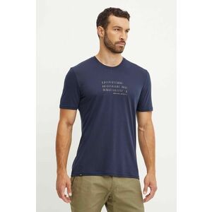 Salewa tricou sport Eagle Poem culoarea albastru marin, cu imprimeu, 00.0000028912 imagine
