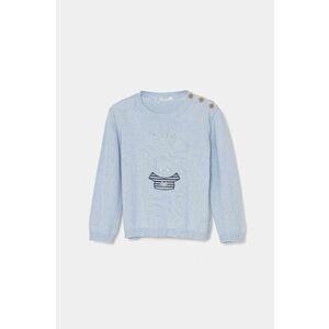 United Colors of Benetton pulover din amestec de lână pentru bebeluși light, 1ZNNB1011 imagine