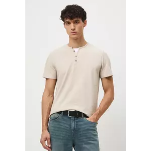 Medicine tricou culoarea bej, melanj imagine