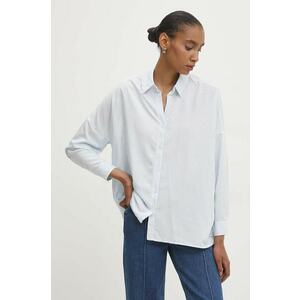 Answear Lab cămașă femei, cu guler clasic, relaxed imagine
