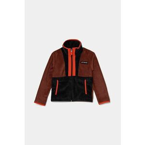 Columbia bluza copii Back Bowl culoarea maro, modelator, 2087801 imagine