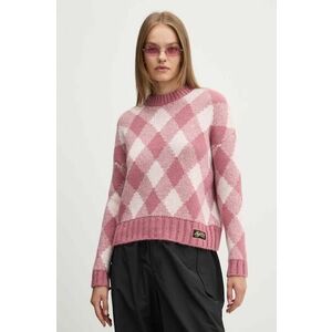 Superdry pulover femei, culoarea roz, W6110574A-2YX imagine