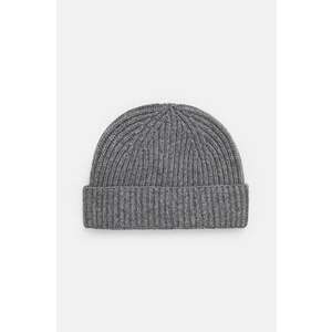 Samsoe Samsoe caciula de lana culoarea gri, de lana, M24300041 imagine