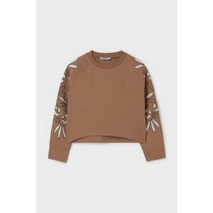 Mayoral bluza copii culoarea bej, cu imprimeu, 7471 imagine