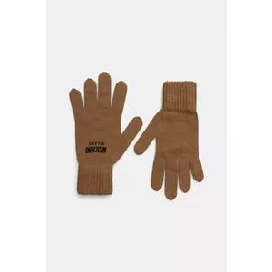 Moschino manusi femei, culoarea maro, M3155 65252 imagine