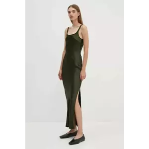 Samsoe Samsoe rochie culoarea portocaliu, maxi, dreaptă imagine