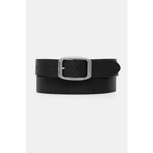 Pepe Jeans curea de piele WADE BELT barbati, culoarea negru, PM021025 imagine