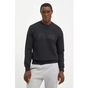 Asics bluza barbati, culoarea negru, cu imprimeu, 2031E192 imagine