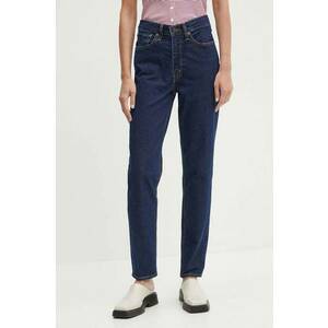 Levi's jeans 80S MOM JEAN femei, culoarea albastru marin A3506 imagine