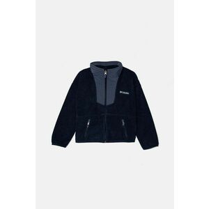 Columbia hanorac polar pentru copii Sequoia Grove culoarea bleumarin, cu imprimeu, 2087631 imagine