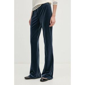 Joseph Ribkoff pantaloni de trening din velur culoarea turcoaz, neted, 234289F24 imagine